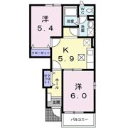 サンリット グローブA棟の間取り画像