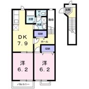 クレセント佃S（サウス）の間取り画像