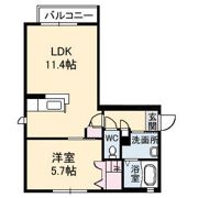 シャーメゾンフェリス 弐番館の間取り画像