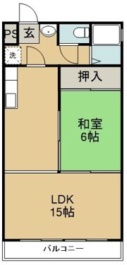 パルティーレ幸町の間取り画像