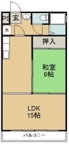 パルティーレ幸町の間取り画像