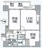 ディオヒルズ二日町の間取り画像
