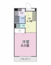 アンソレイユⅠの間取り画像