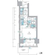 セントラルプレイス新宿御苑前の間取り画像