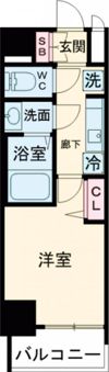 エステムコート名古屋グロースの間取り画像