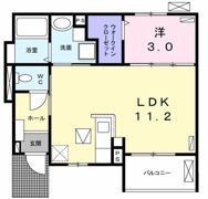 リーガル ハイツの間取り画像