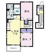 リオ・ラド・パティオ Bの間取り画像