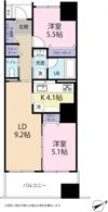 ヴィラセイユー常磐町の間取り画像
