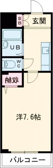 リーベン桂の間取り画像