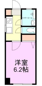 リルームス中津留の間取り画像