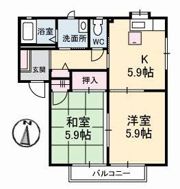 サン・シュライン W棟の間取り画像