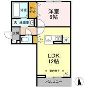 レコルト木町の間取り画像