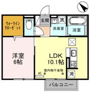アトレ Dの間取り画像