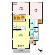フォレヴィラージュ Bの間取り画像