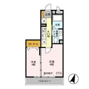 アビテ弁天の間取り画像