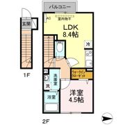 アンジュール西落合の間取り画像
