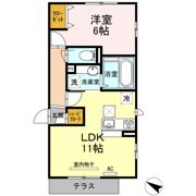 ルーチェBの間取り画像