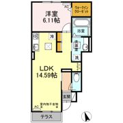 クレアの間取り画像