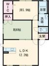 エターナル B棟の間取り画像