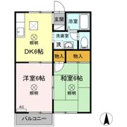 ウインドワード A棟の間取り画像