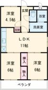 三向ハイツNo.5の間取り画像