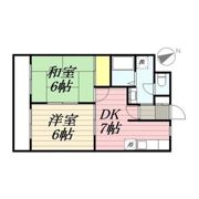 グランドハイツ徳野の間取り画像