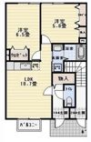セジュール二見Ⅰの間取り画像