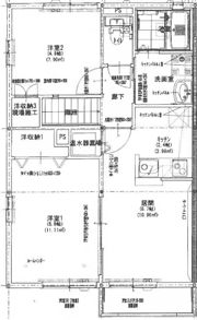 ラフィネドミールBの間取り画像