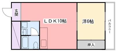 メゾン中村の間取り画像