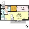 ブランネージュ下松の間取り画像