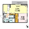 ブランネージュ下松の間取り画像