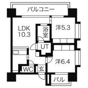 アーデン泉プレミアの間取り画像