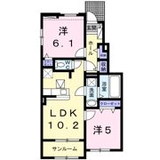 フリーデ榎の間取り画像