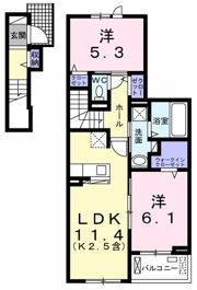 プラシード・アルバⅦの間取り画像