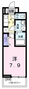 プラム・アズールの間取り画像