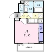 ラフィーネⅠの間取り画像