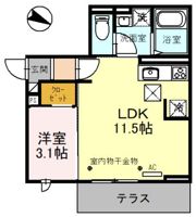 シャルム Aの間取り画像