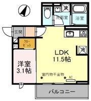 シャルム Aの間取り画像