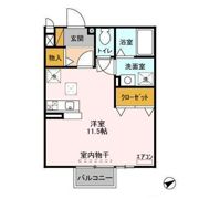 メルベーユの間取り画像