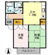 サンソレイユ Ⅰの間取り画像