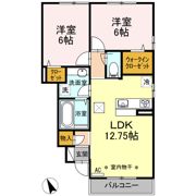 ヴァンヴェール大津の間取り画像