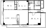 K’sフラットの間取り画像