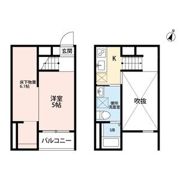 Ciel Bleu 九重(シエルブルーココノエの間取り画像