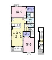 サニーグレイス Aの間取り画像