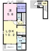 アイリス・テルの間取り画像