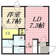 SENSAI-TSUKISAMUの間取り画像