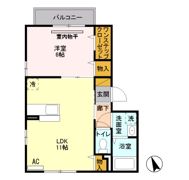 グランモアⅡの間取り画像