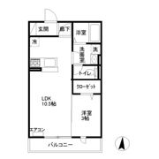 トレビナ武蔵野の間取り画像