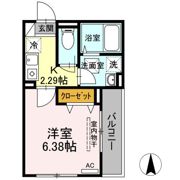 アンジュール綾瀬の間取り画像