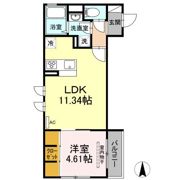 アンジュール綾瀬の間取り画像